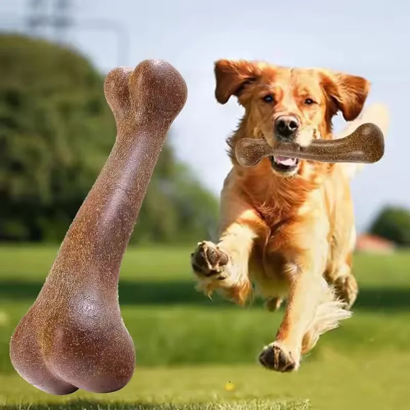 Tailvoya™ Wooden Bone Chew Toy