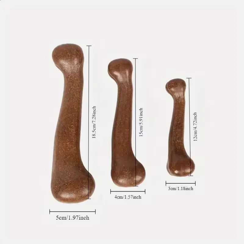 Tailvoya™ Wooden Bone Chew Toy
