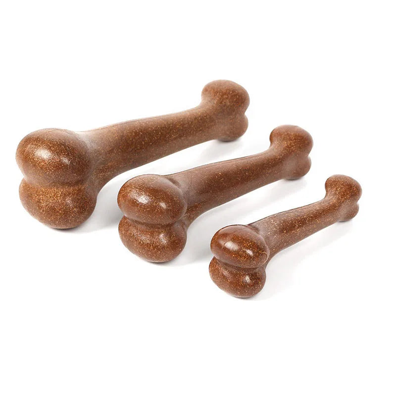 Tailvoya™ Wooden Bone Chew Toy