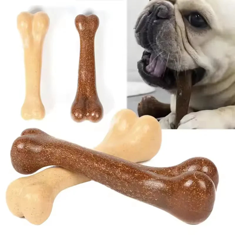 Tailvoya™ Wooden Bone Chew Toy