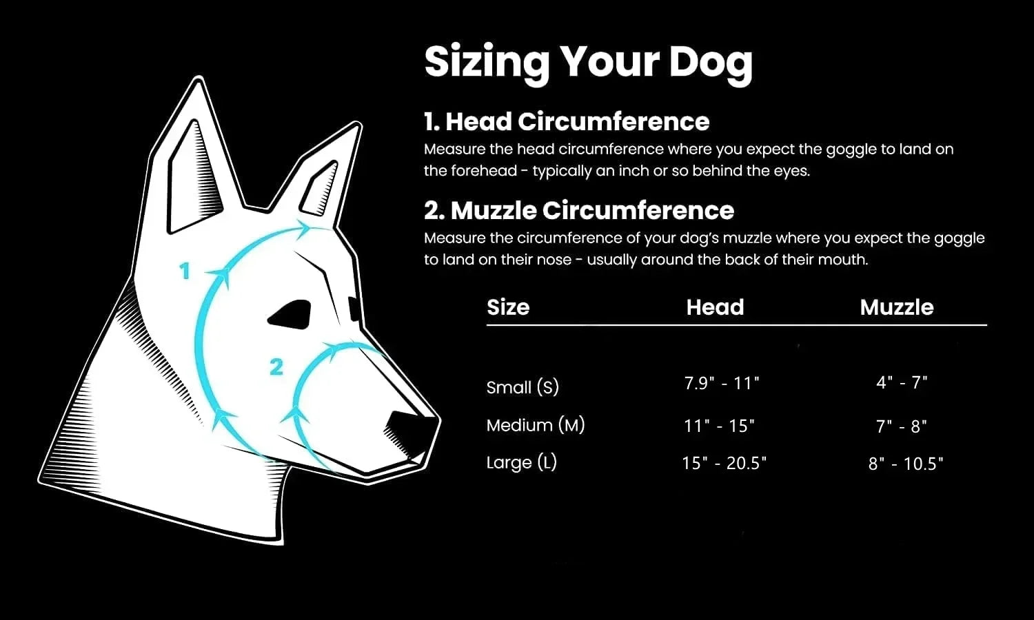 Tailvoya™ UV Protection Dog Goggles