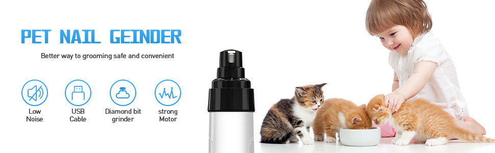 Tailvoya™ Electric Dog Nail Clipper